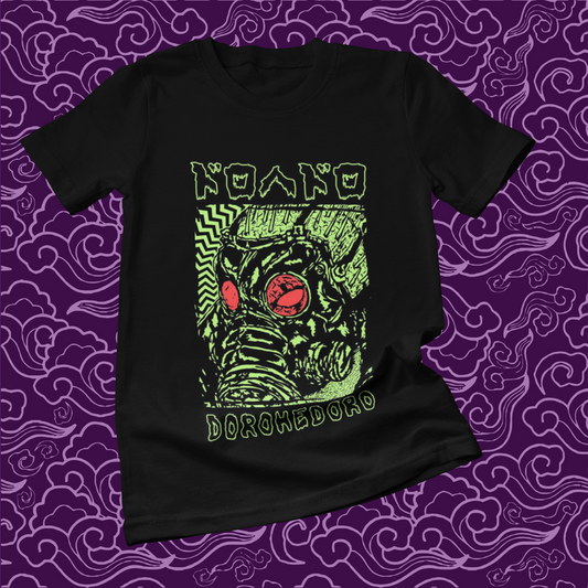 Polera negra Dorohedoro con diseño inspirado en el anime
