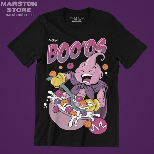 Polera negra Dragon Ball con diseño de Majin Buu