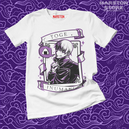 Polera con diseño de Toge Inumaki de Jujutsu Kaisen