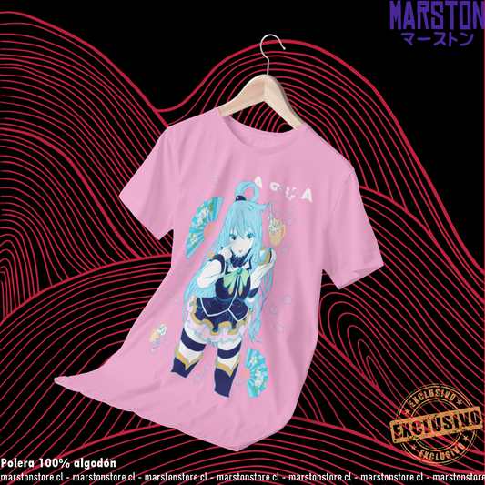 Polera de KonoSuba con Aqua