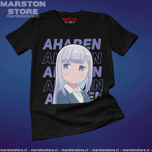 Polera negra de Aharen-san wa Hakarenai