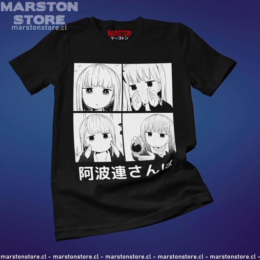 Polera negra de Aharen-san wa Hakarenai