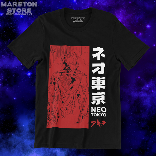 Polera negra de Akira con Tetsuo Shima