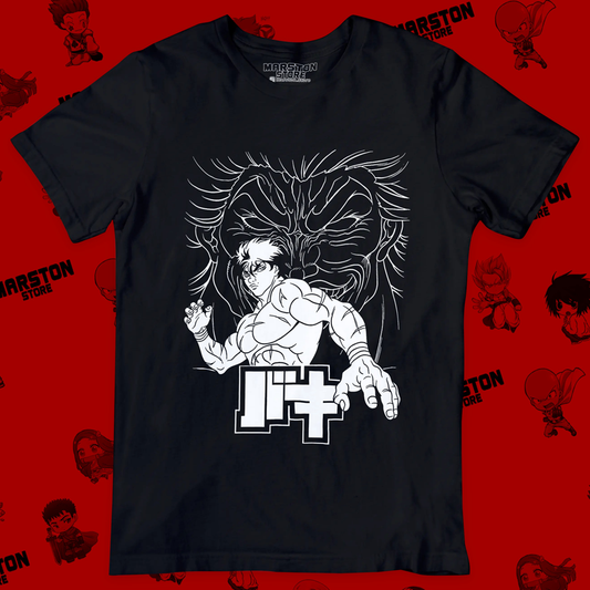 Polera negra de Baki