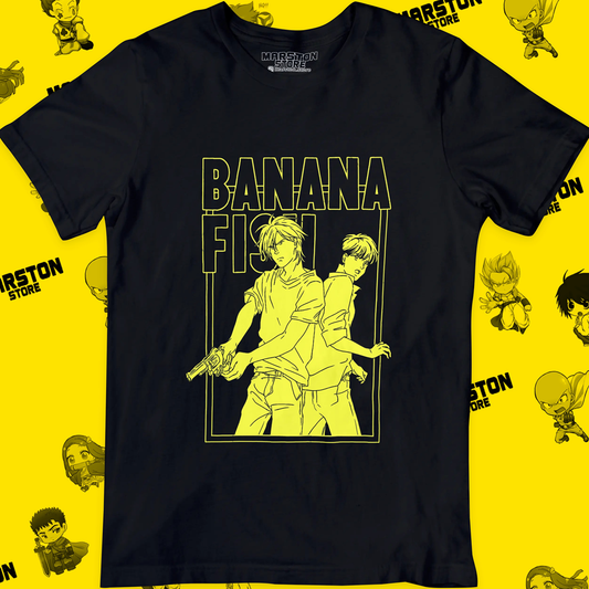 Polera negra de Banana Fish