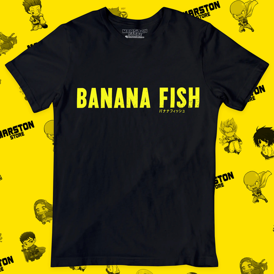 Polera negra de Banana Fish