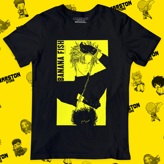 Polera negra de Banana Fish