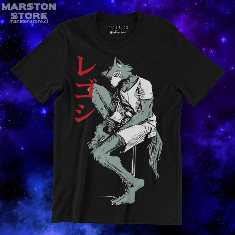 Polera negra de Beastars