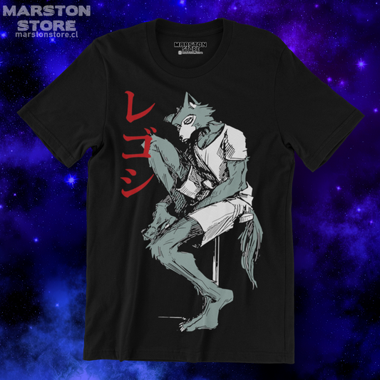 Polera negra de Beastars
