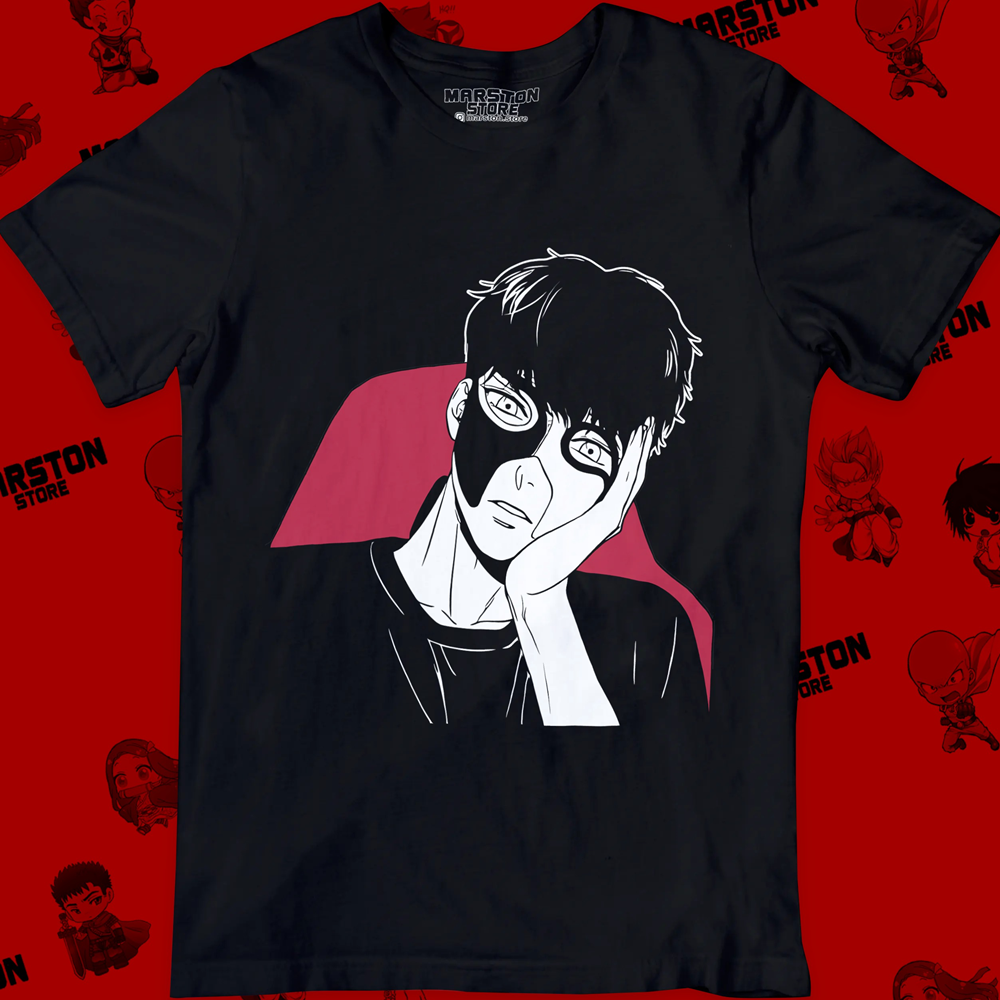 Polera negra de BJ Alex