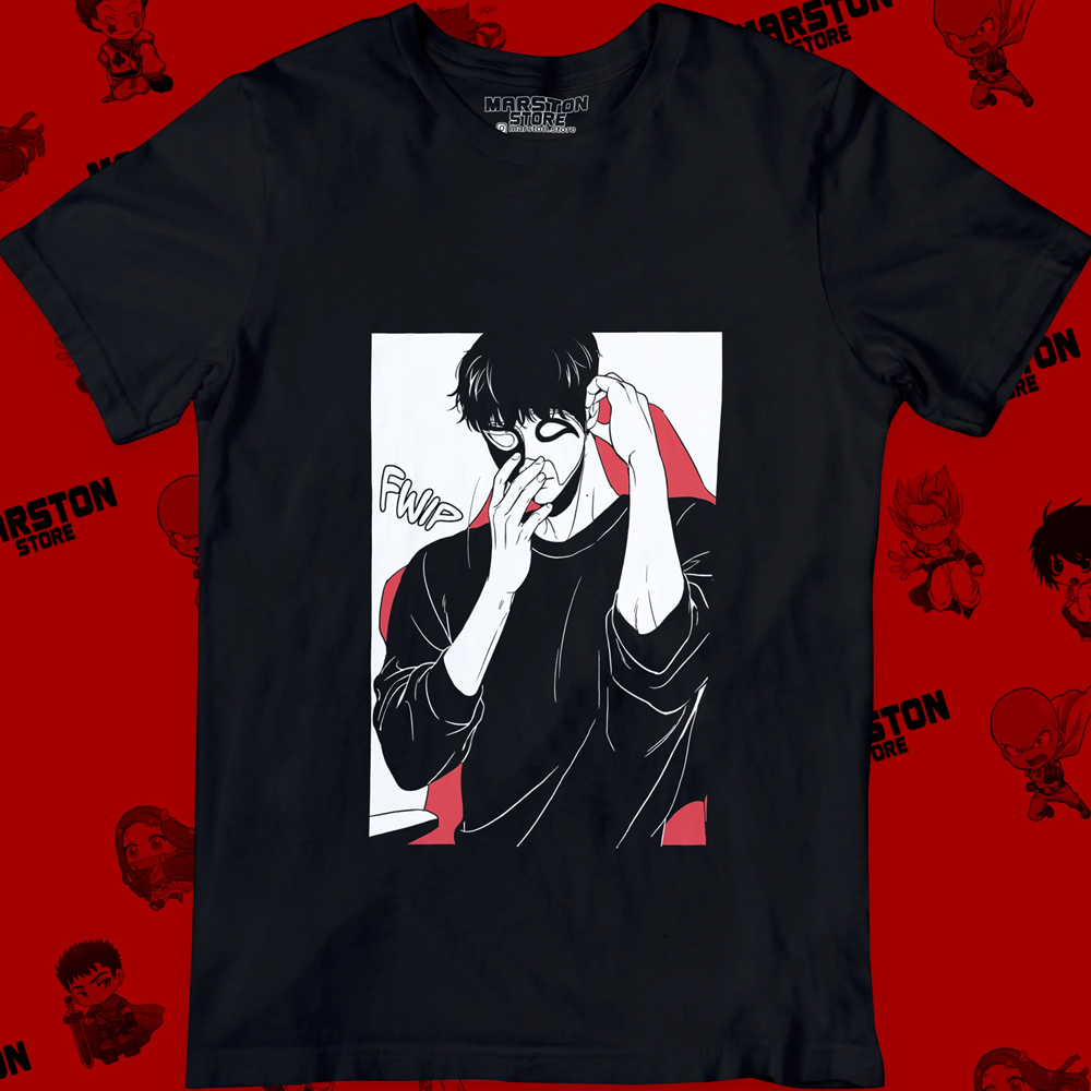 Polera negra de BJ Alex