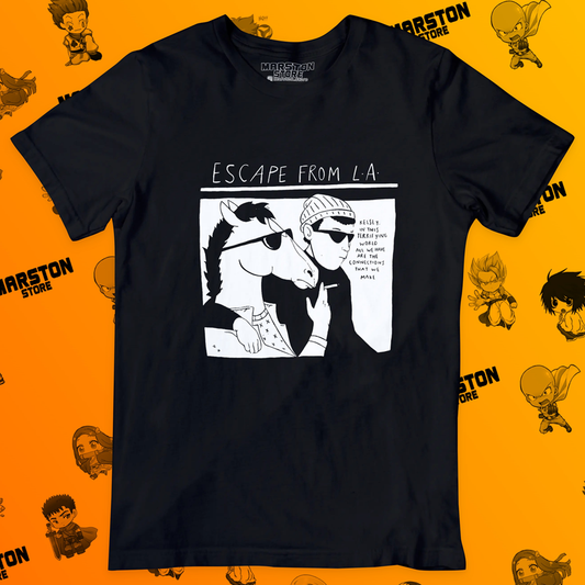 Polera negra de BoJack Horseman