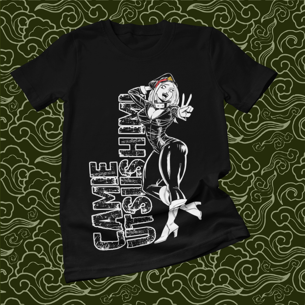 Polera negra de Boku no Hero Academia (My Hero Academia) con Camie Utsushimi