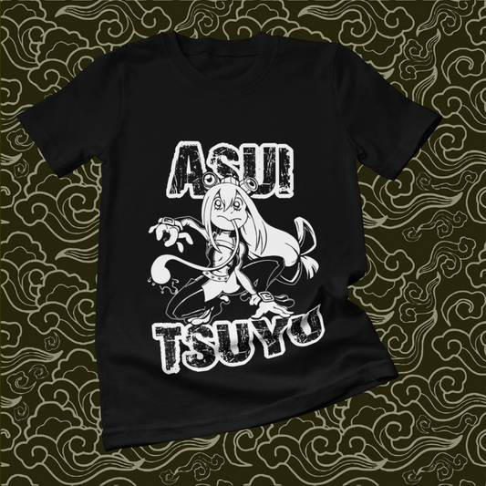 Polera negra de Boku no Hero Academia (My Hero Academia) con diseño anime