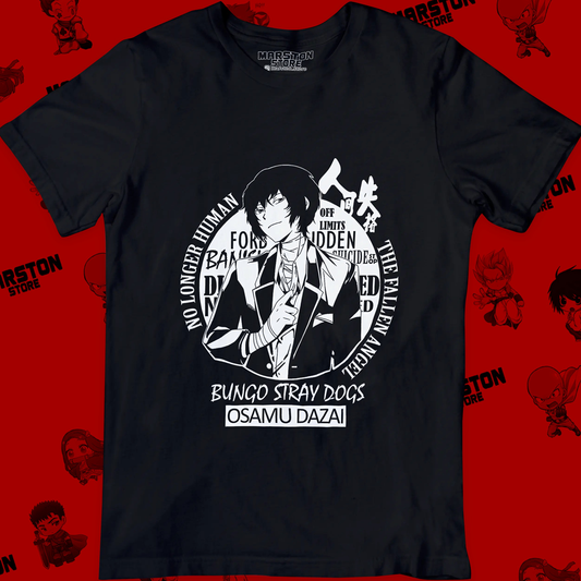 Polera negra de Bungou Stray Dogs