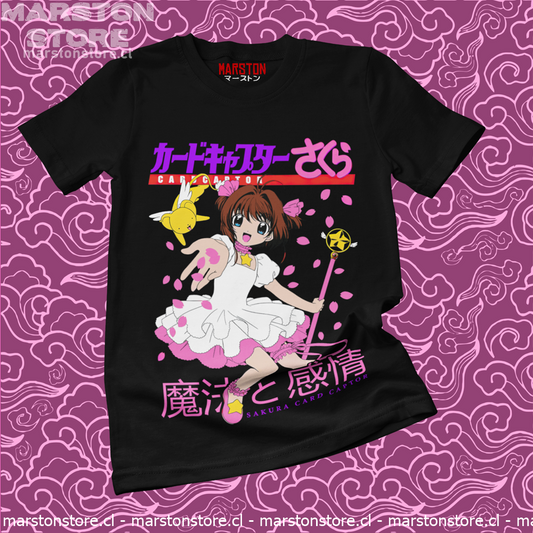 Polera negra de Cardcaptor Sakura (Sakura Card Captor)