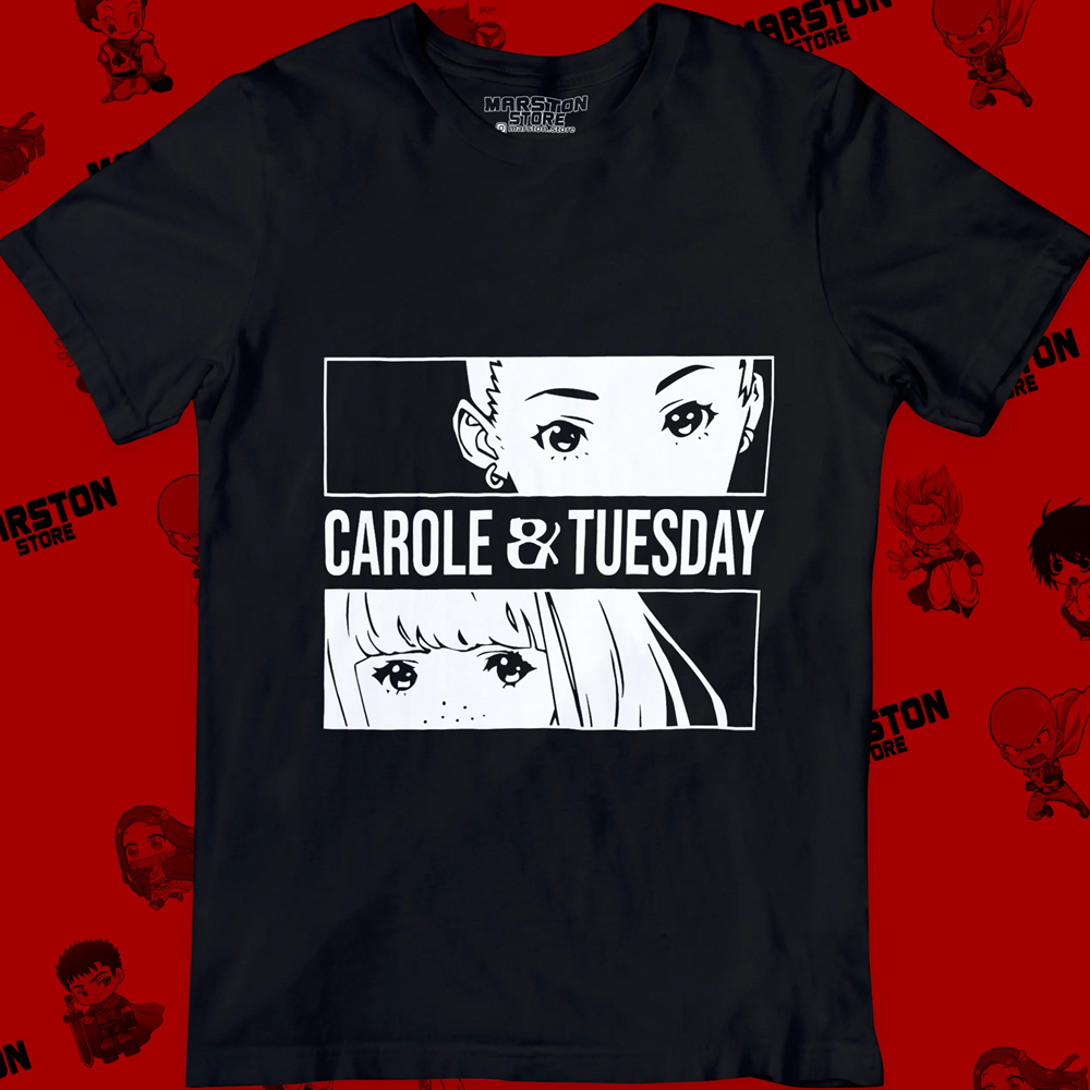 Polera negra de Carole & Tuesday
