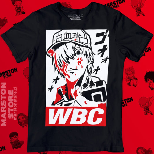 Polera negra de Cells at Work! (Hataraku Saibou)