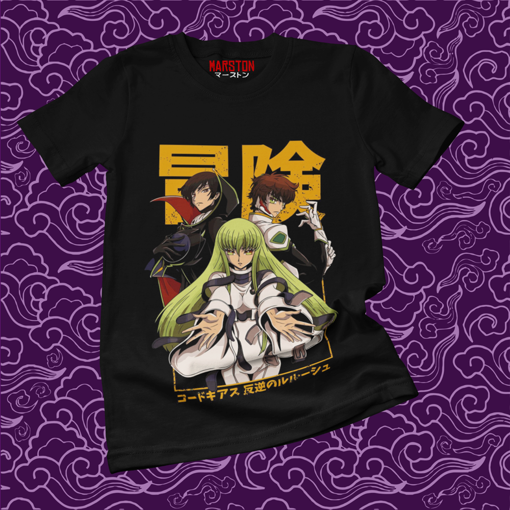 Polera negra de Code Geass