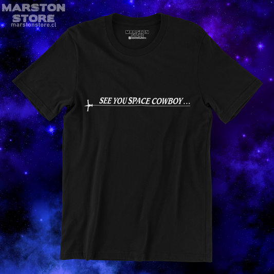 Polera negra de Cowboy Bebop