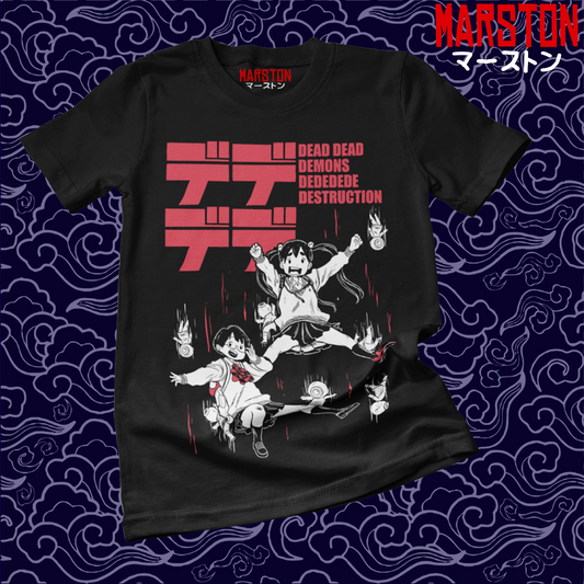Polera negra de Dead Dead Demon's Dededede Destruction