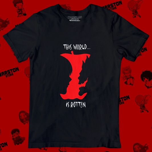 Polera negra de Death Note