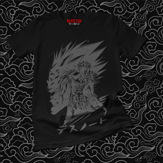 Polera negra de Death Note con Ryuk