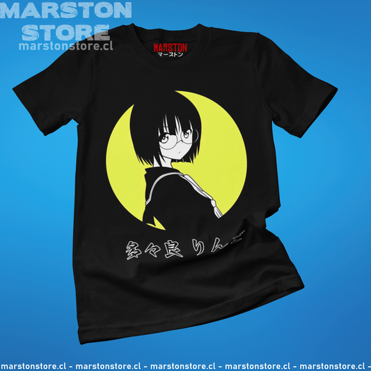 Polera negra de Deatte 5-byou de Battle (Battle Game in 5 Seconds)