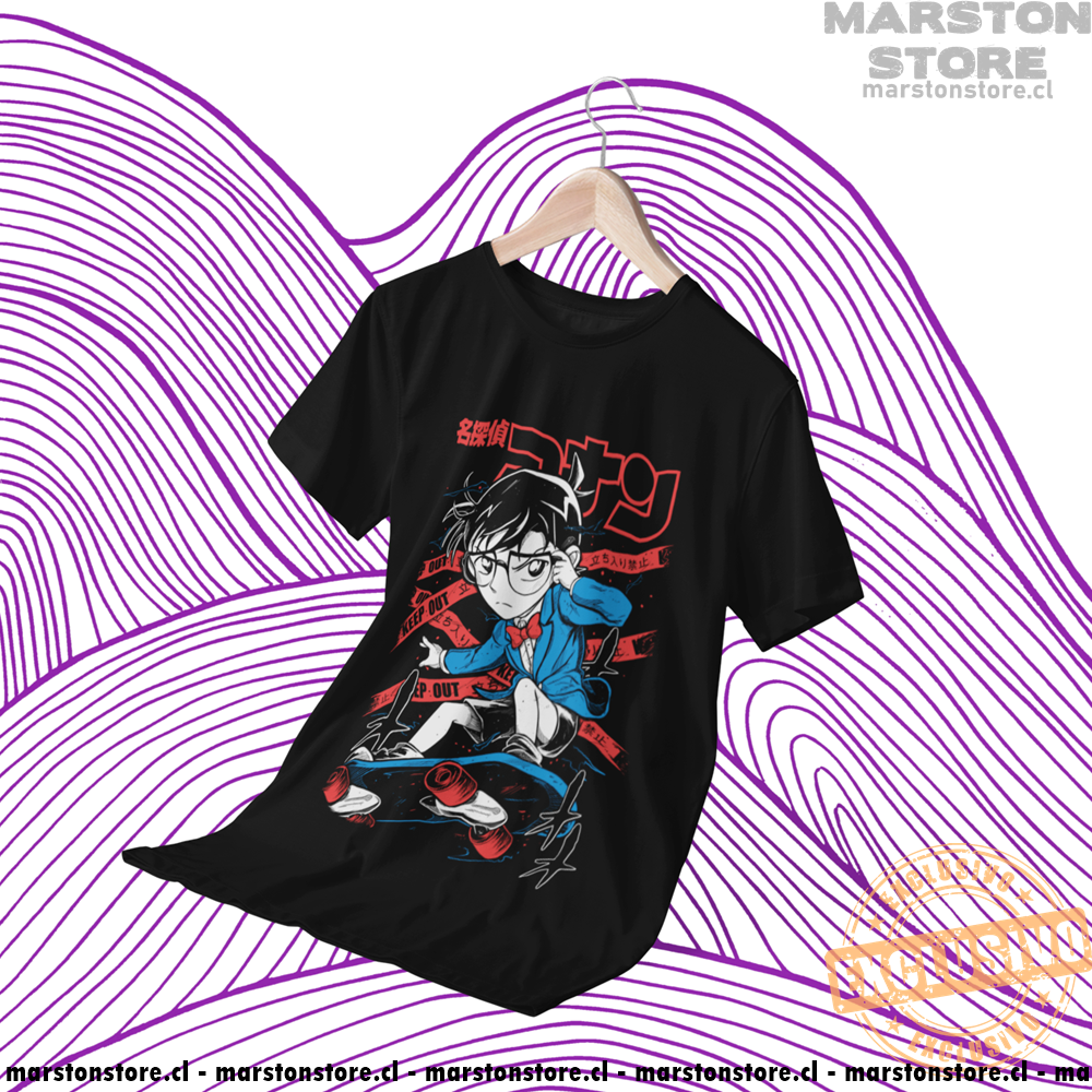 Polera negra de Detective Conan