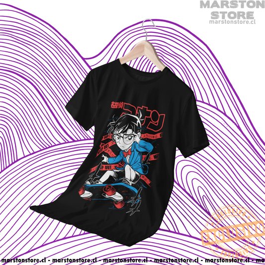 Polera negra de Detective Conan