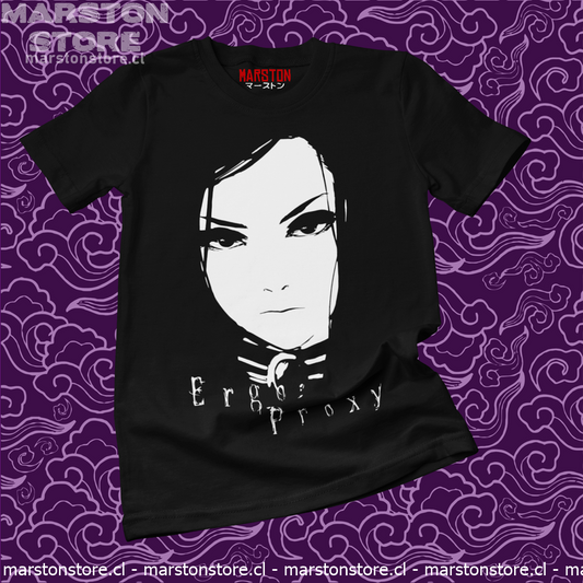 Polera negra de Ergo Proxy
