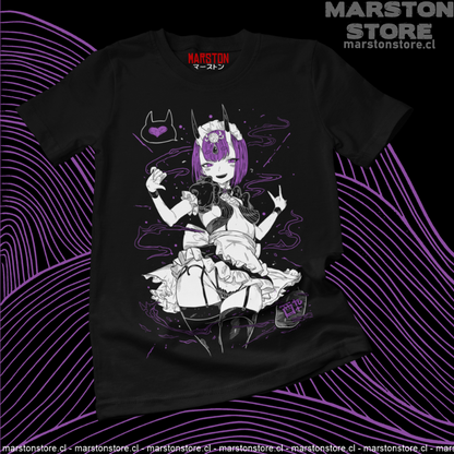 Polera negra de Fate/Grand Order con Shuten-Douji