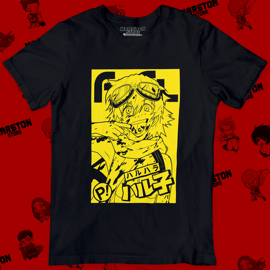 Polera negra de FLCL