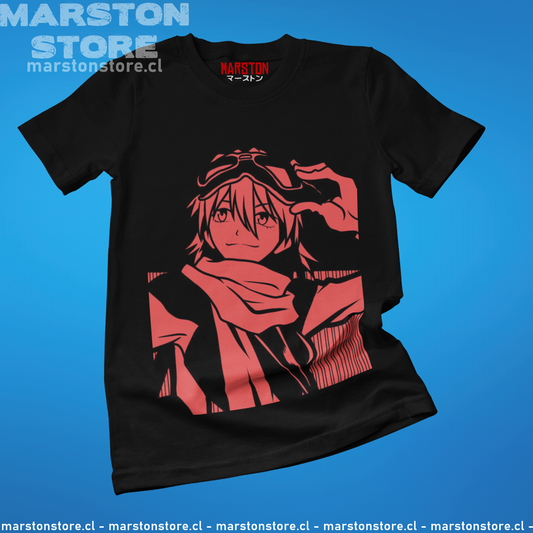 Polera negra de FLCL (Fooly Cooly)
