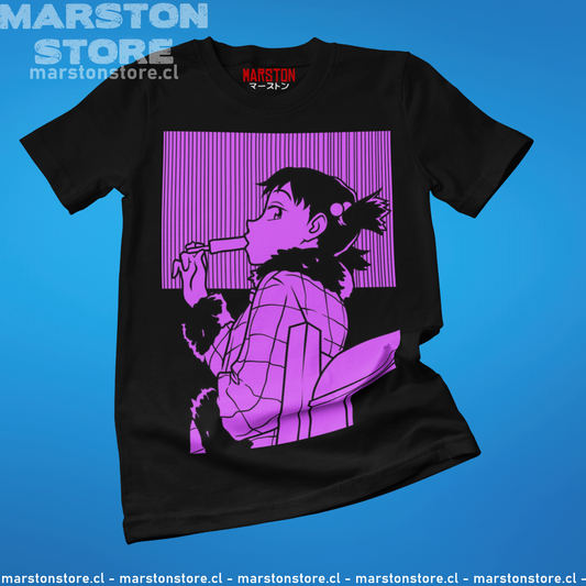 Polera negra de FLCL (Fooly Cooly)