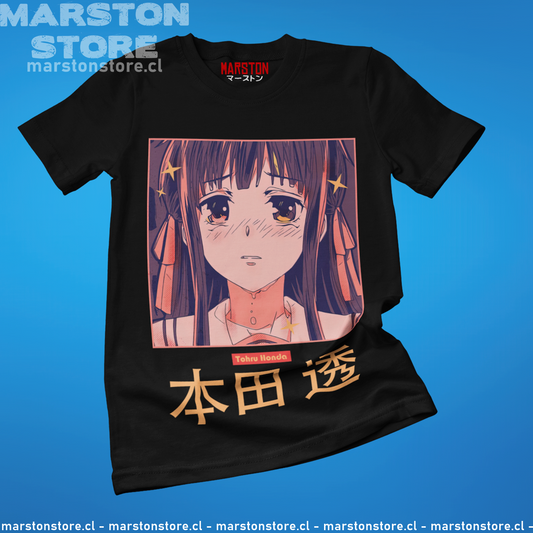 Polera negra de Fruits Basket