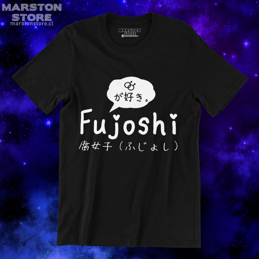 Polera negra Fujoshi