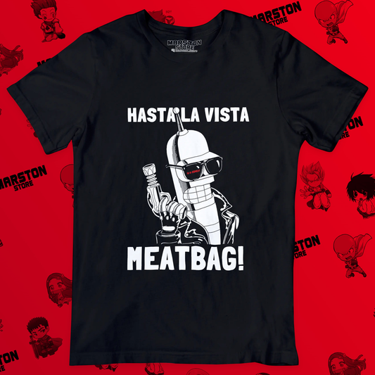 Polera negra de Futurama