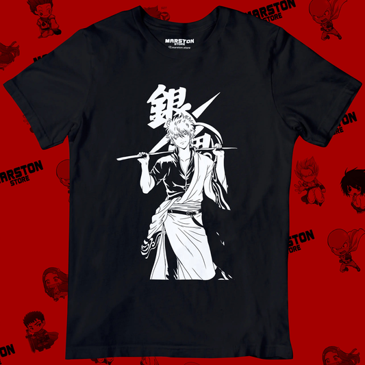 Polera negra de Gintama