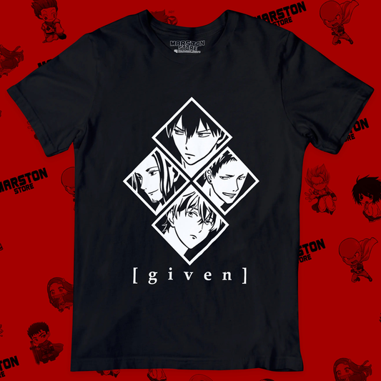 Polera negra de Given