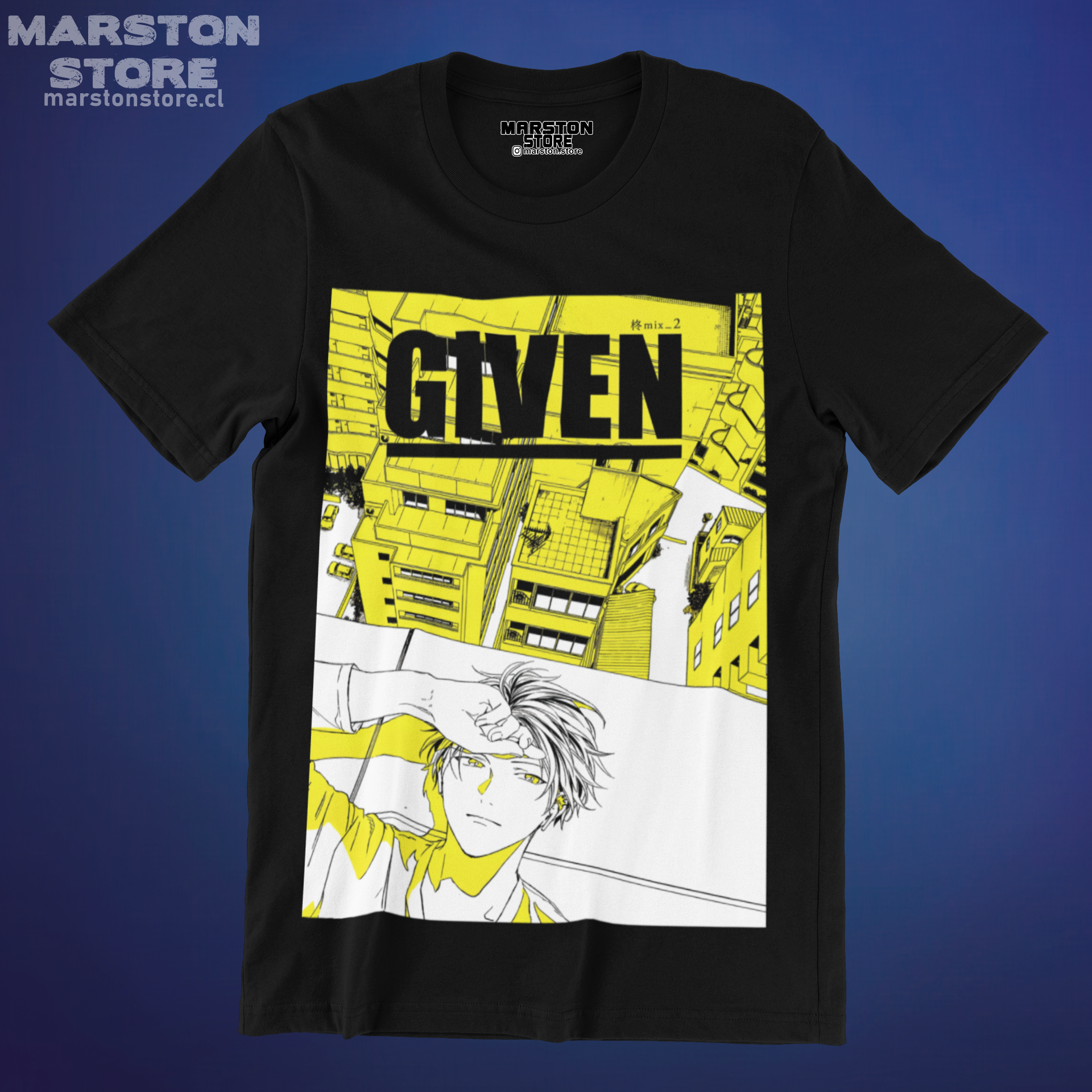 Polera negra de Given