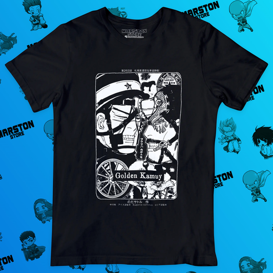 Polera negra de Golden Kamuy