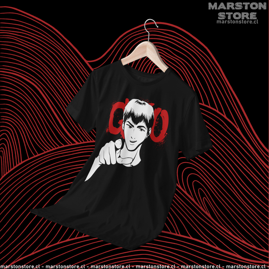 Polera negra de Great Teacher Onizuka (GTO)