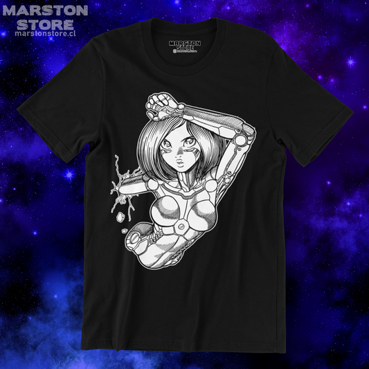 Polera negra de GUNNM: Battle Angel Alita