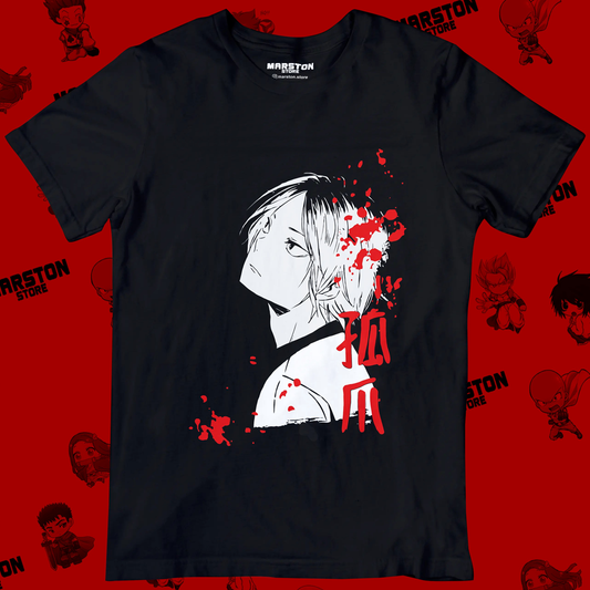 Polera negra de Haikyuu!! con Kenma Kozume