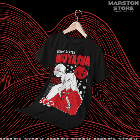 Polera negra de Inuyasha