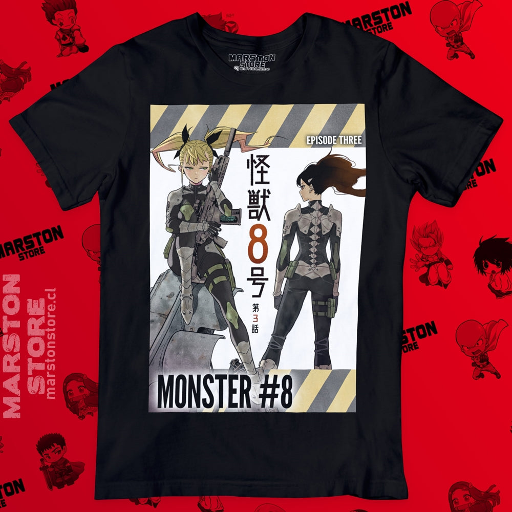 Polera negra de Kaiju No. 8