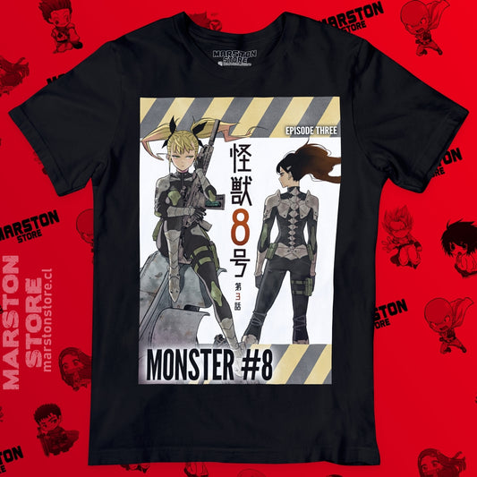 Polera negra de Kaiju No. 8