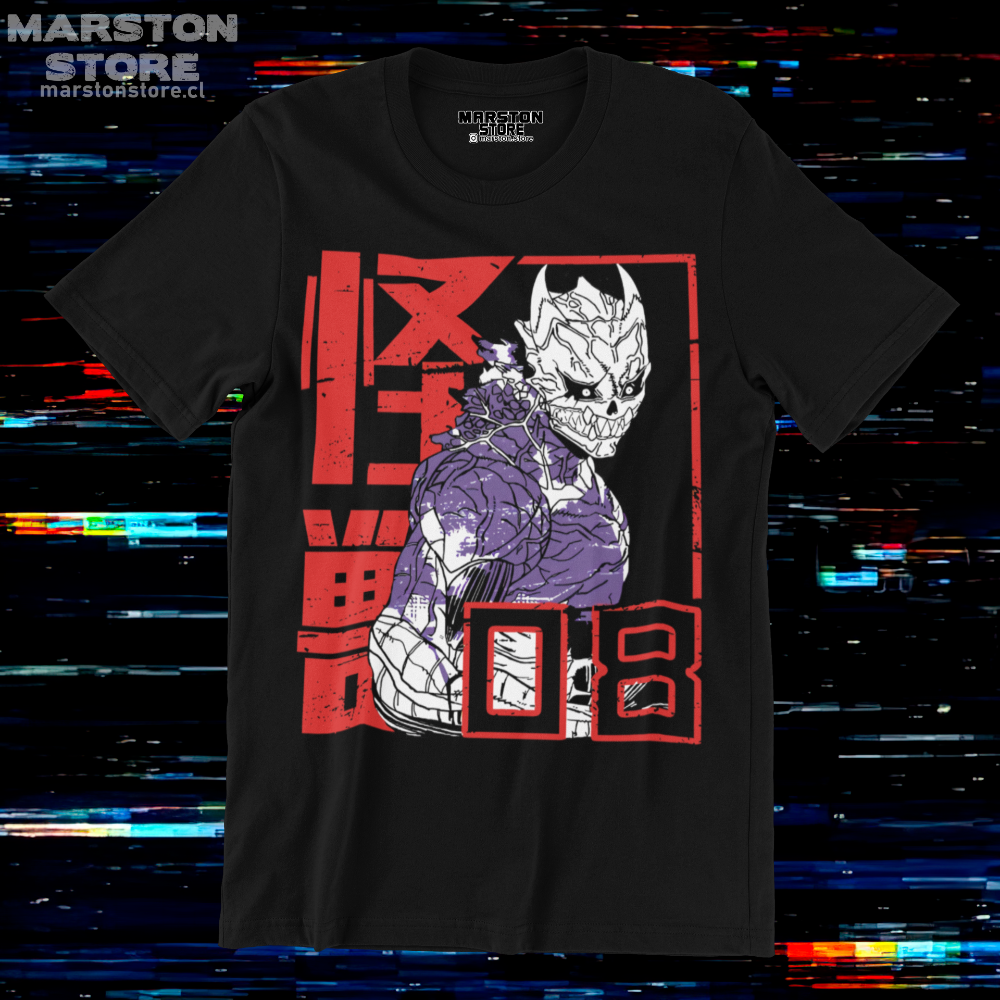 Polera negra de Kaiju No. 8