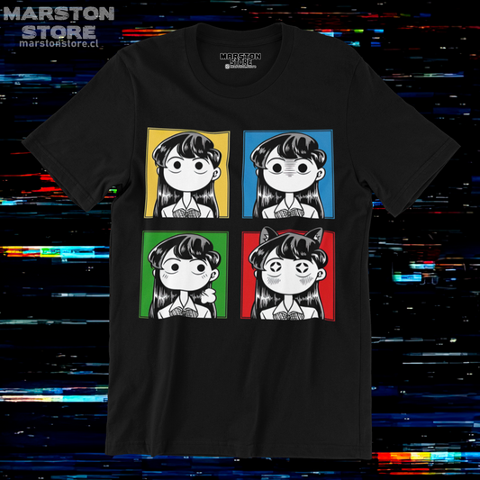 Polera negra de Komi-san wa Komyushou Desu (Komi Can't Communicate)